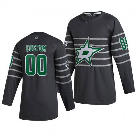 Camisola Dallas Stars Personalizado Cinza Adidas 2020 NHL All-Star Authentic - Homem